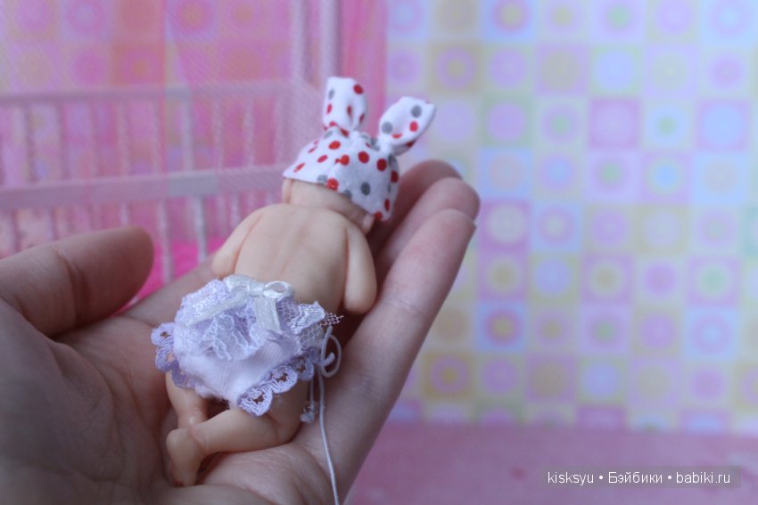 Мой младенец. Авторская кукла ручной работы (фото 5)