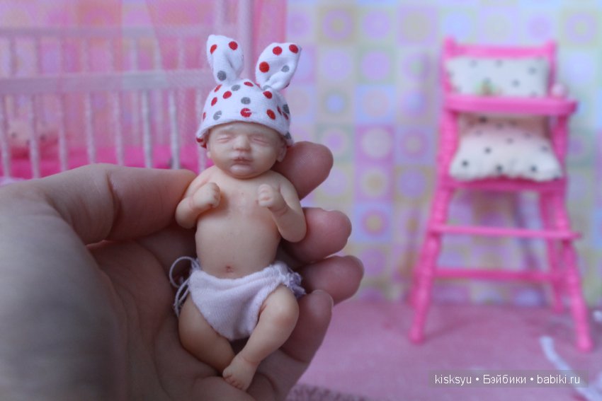 Мой младенец. Авторская кукла ручной работы (фото 4)