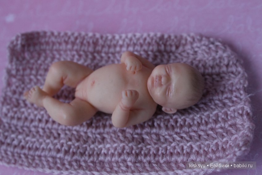 Мой младенец. Авторская кукла ручной работы (фото 8)