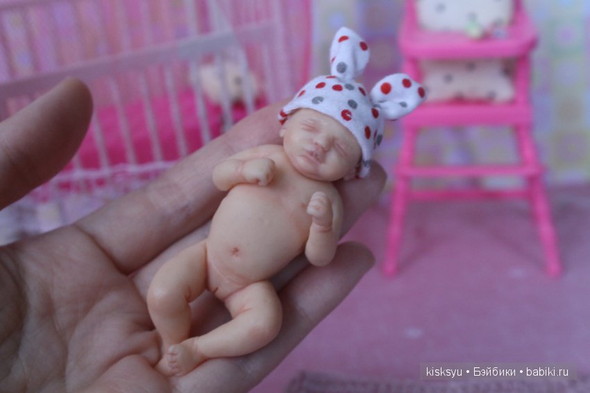 Мой младенец. Авторская кукла ручной работы (фото 10)