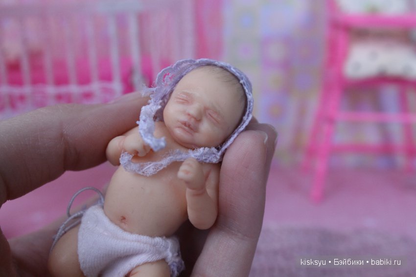 Мой младенец. Авторская кукла ручной работы (фото 2)