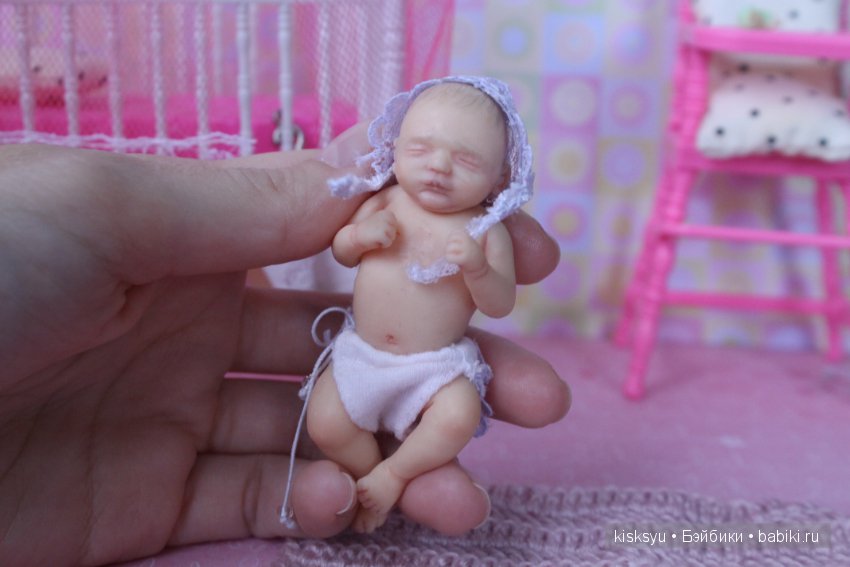 Мой младенец. Авторская кукла ручной работы (фото 3)