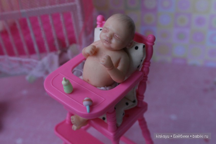 Мой младенец. Авторская кукла ручной работы (фото 6)