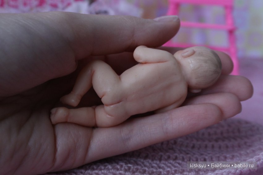 Мой младенец. Авторская кукла ручной работы (фото 9)