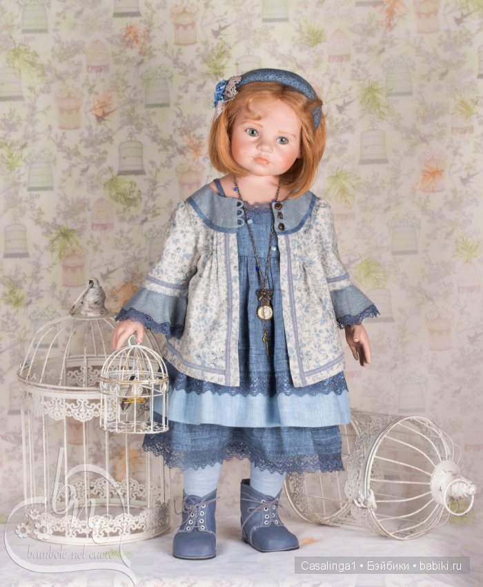 Этюд в цветах индиго, или Бохо для Эйприл