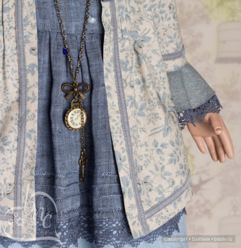 Этюд в цветах индиго, или Бохо для Эйприл