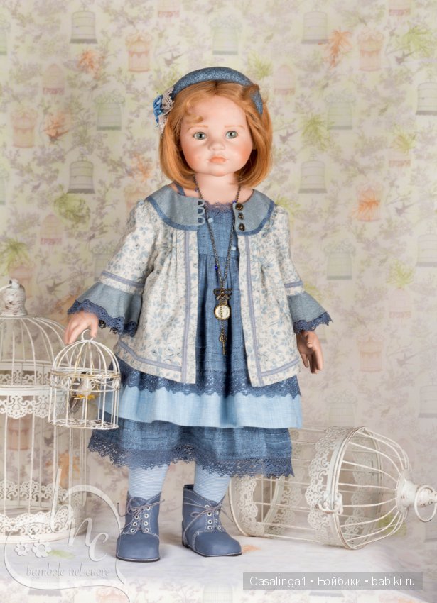 Этюд в цветах индиго, или Бохо для Эйприл