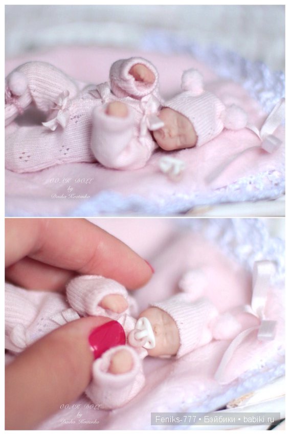 Моя Марусенька! ООАК мини кукла Даши Костенко