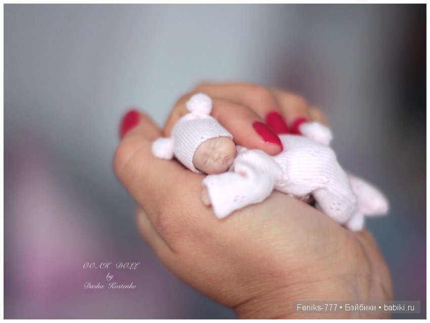 Моя Марусенька! ООАК мини кукла Даши Костенко (фото 7)