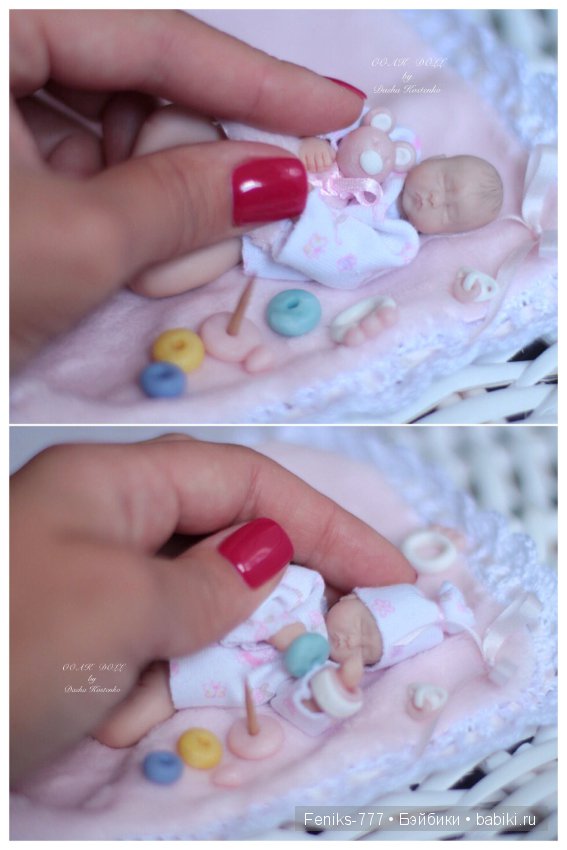 Моя Марусенька! ООАК мини кукла Даши Костенко