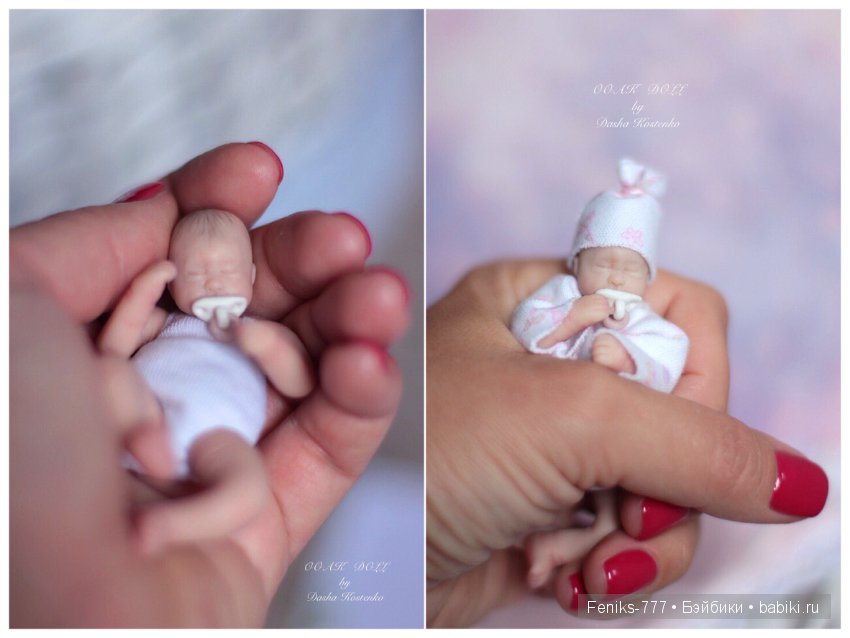 Моя Марусенька! ООАК мини кукла Даши Костенко