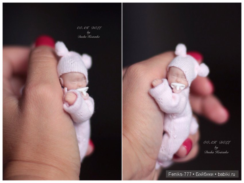 Моя Марусенька! ООАК мини кукла Даши Костенко (фото 2)