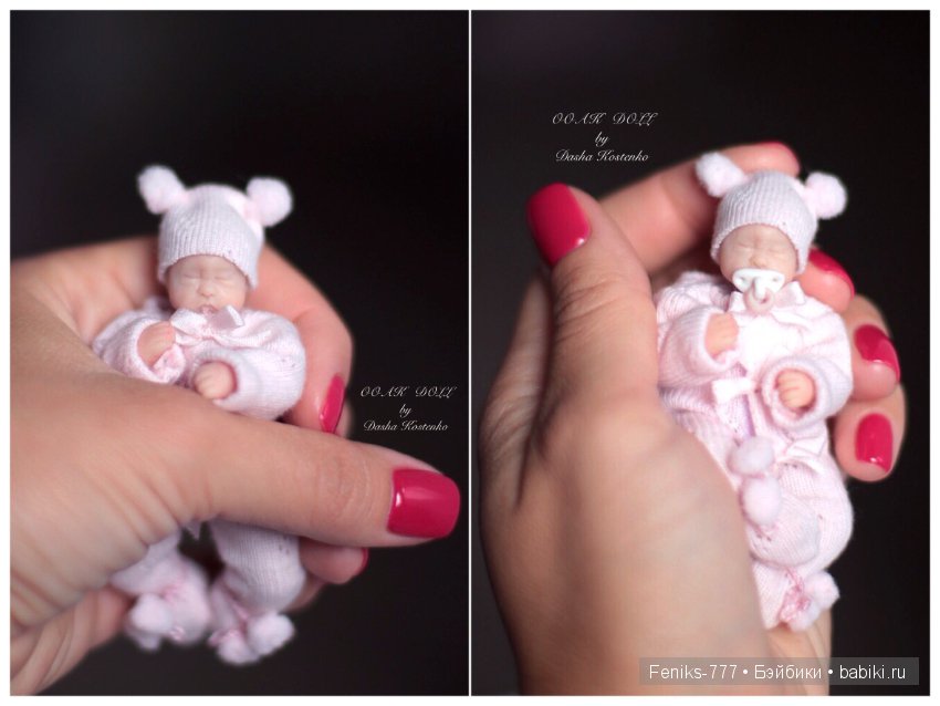 Моя Марусенька! ООАК мини кукла Даши Костенко (фото 4)