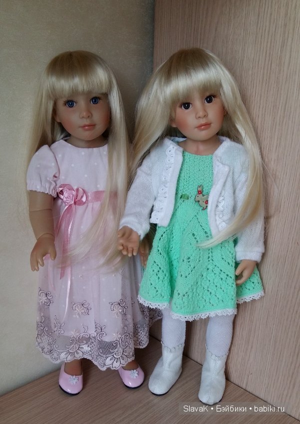 Две Камиллы разных лет. Куклы Kidz and cats