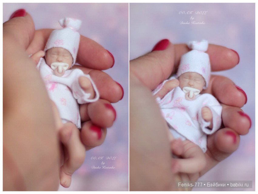 Моя Марусенька! ООАК мини кукла Даши Костенко