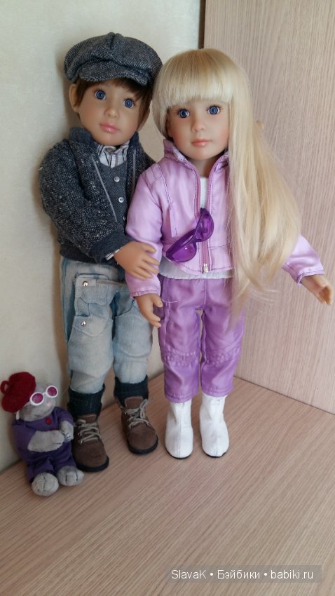 Две Камиллы разных лет. Куклы Kidz and cats