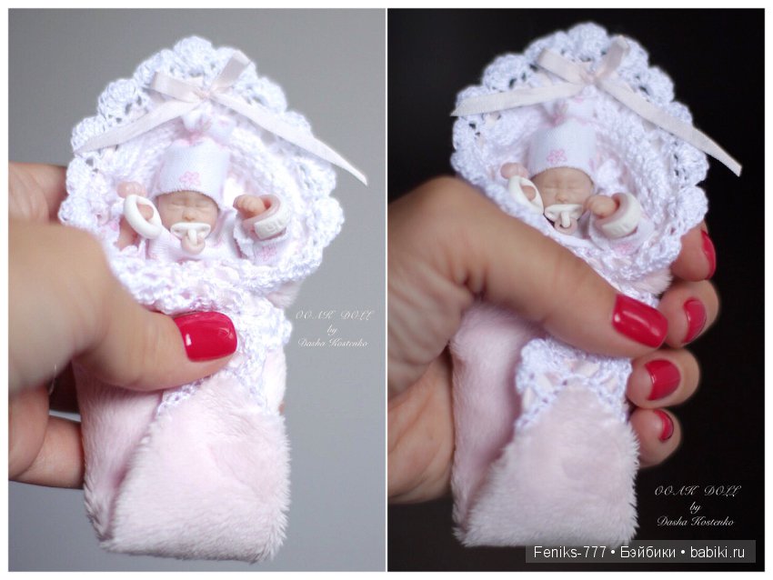 Моя Марусенька! ООАК мини кукла Даши Костенко