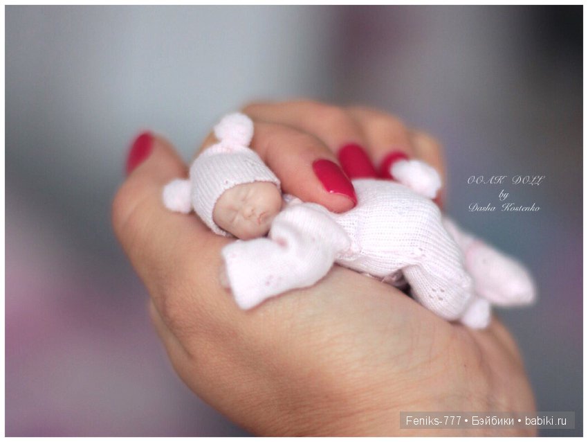 Моя Марусенька! ООАК мини кукла Даши Костенко (фото 8)