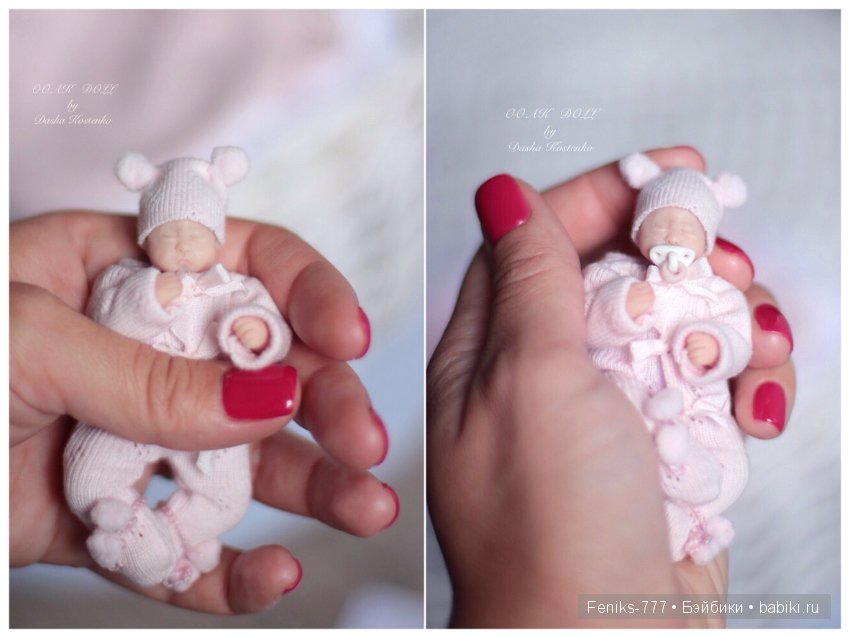 Моя Марусенька! ООАК мини кукла Даши Костенко (фото 6)