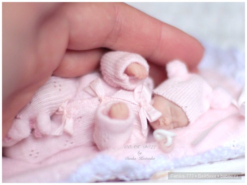 Моя Марусенька! ООАК мини кукла Даши Костенко (фото 9)