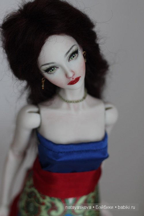 Фарфоровые шарнирные куклы Наташи Ясковой