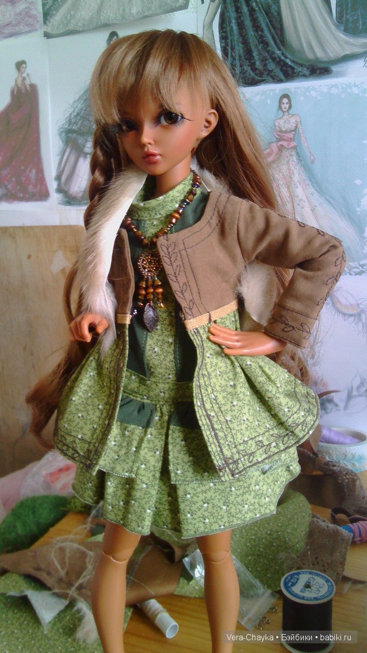 Скандинавские травы — Одежда и обувь для кукол BJD (БЖД): 1/3 (фото 3)