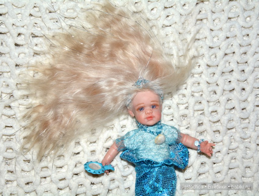Авторские куклы Селена и Аврора - русалочки от Елены Ткаченко