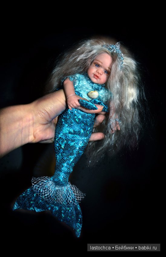 Авторские куклы Селена и Аврора - русалочки от Елены Ткаченко