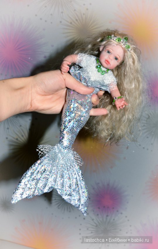 Авторские куклы Селена и Аврора - русалочки от Елены Ткаченко