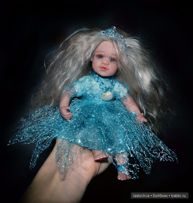Авторские куклы Селена и Аврора - русалочки от Елены Ткаченко (фото 6)