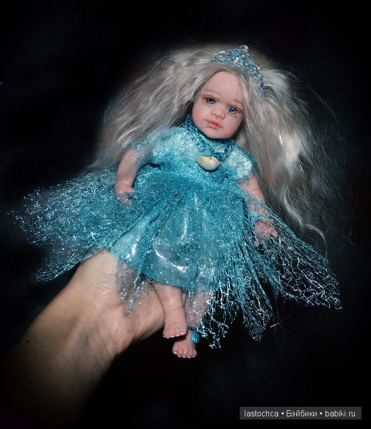 Авторские куклы Селена и Аврора - русалочки от Елены Ткаченко (фото 7)