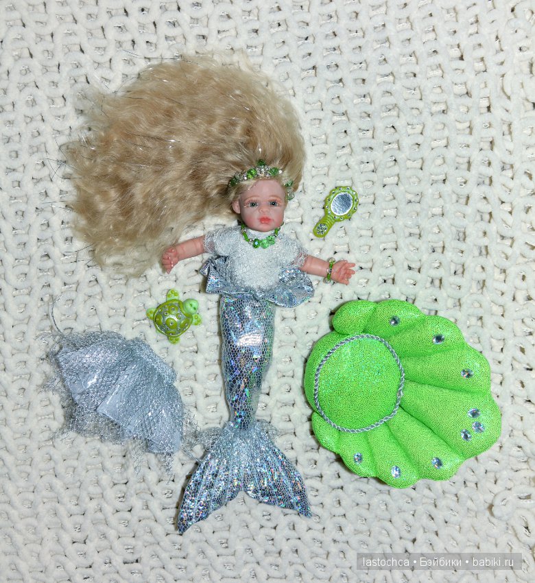 Авторские куклы Селена и Аврора - русалочки от Елены Ткаченко