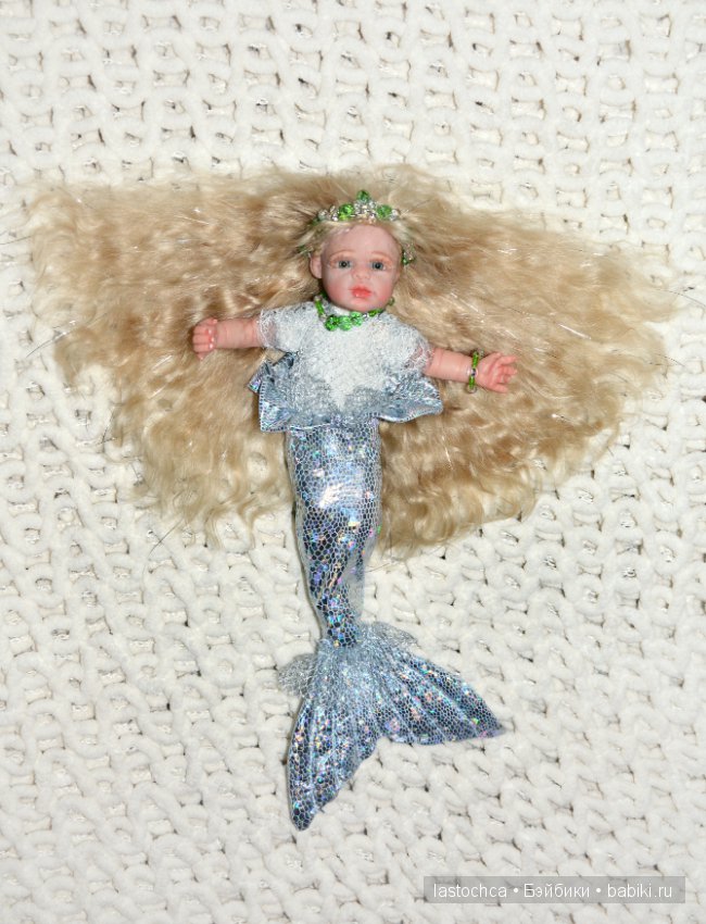 Авторские куклы Селена и Аврора - русалочки от Елены Ткаченко