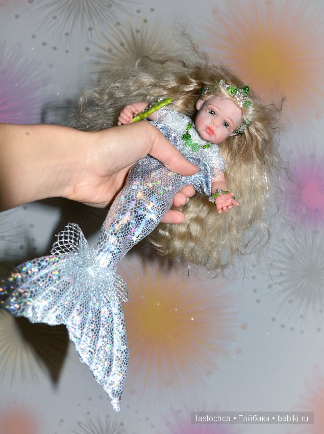 Авторские куклы Селена и Аврора - русалочки от Елены Ткаченко