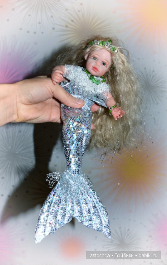 Авторские куклы Селена и Аврора - русалочки от Елены Ткаченко