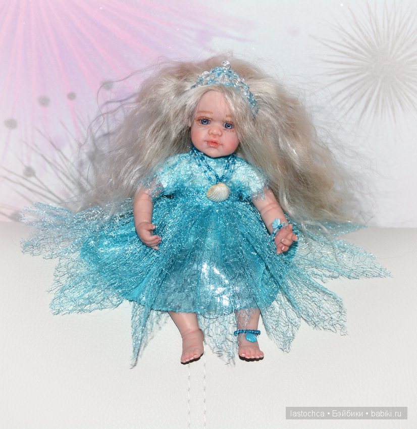 Авторские куклы Селена и Аврора - русалочки от Елены Ткаченко
