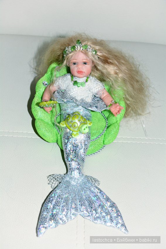 Авторские куклы Селена и Аврора - русалочки от Елены Ткаченко