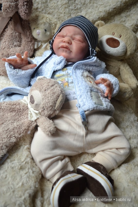 Миракол переоделся в мальчика. Кукла реборн Анны Морозовой (фото 4)