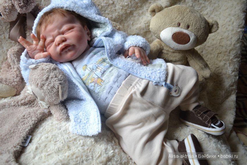 Миракол переоделся в мальчика. Кукла реборн Анны Морозовой
