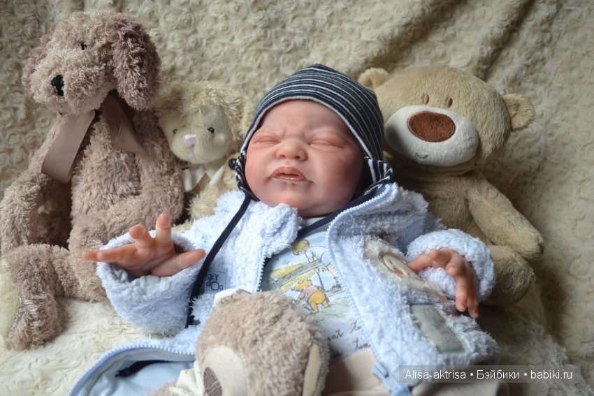 Миракол переоделся в мальчика. Кукла реборн Анны Морозовой (фото 5)