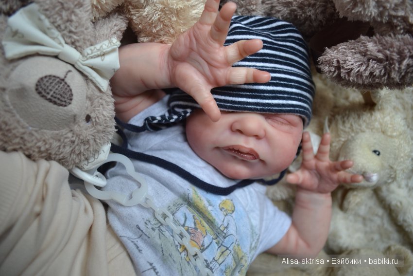 Миракол переоделся в мальчика. Кукла реборн Анны Морозовой