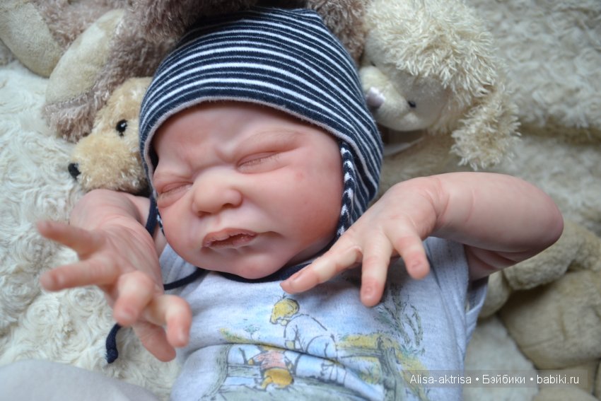 Миракол переоделся в мальчика. Кукла реборн Анны Морозовой