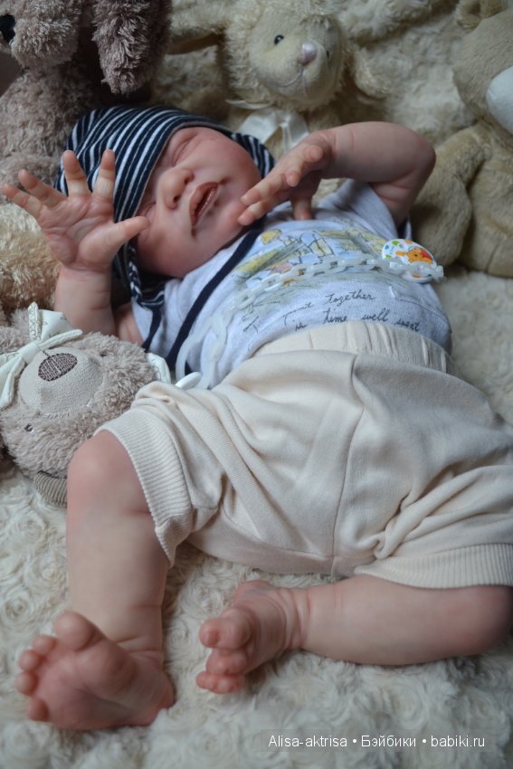 Миракол переоделся в мальчика. Кукла реборн Анны Морозовой