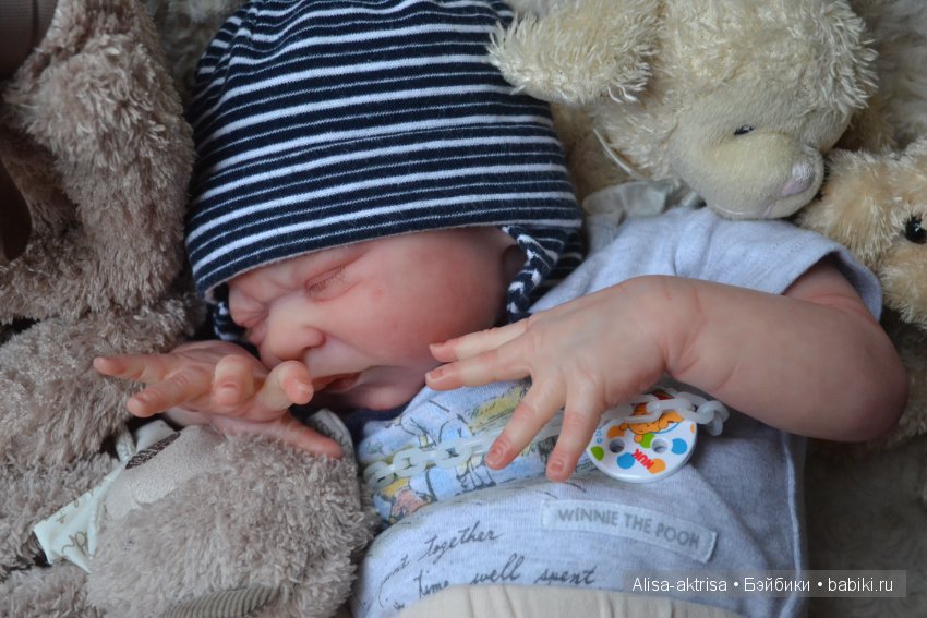 Миракол переоделся в мальчика. Кукла реборн Анны Морозовой