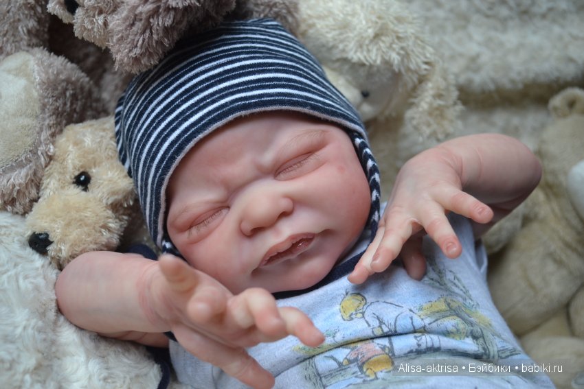 Миракол переоделся в мальчика. Кукла реборн Анны Морозовой