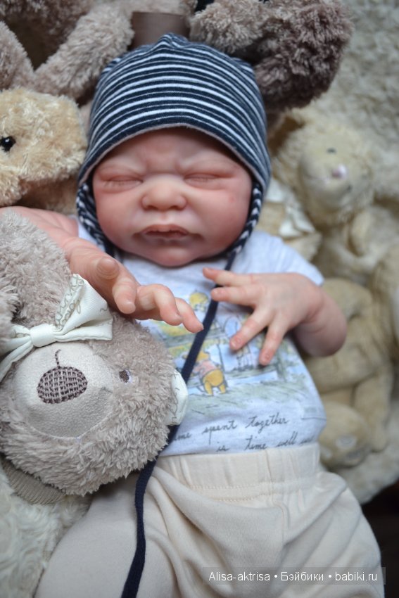 Миракол переоделся в мальчика. Кукла реборн Анны Морозовой