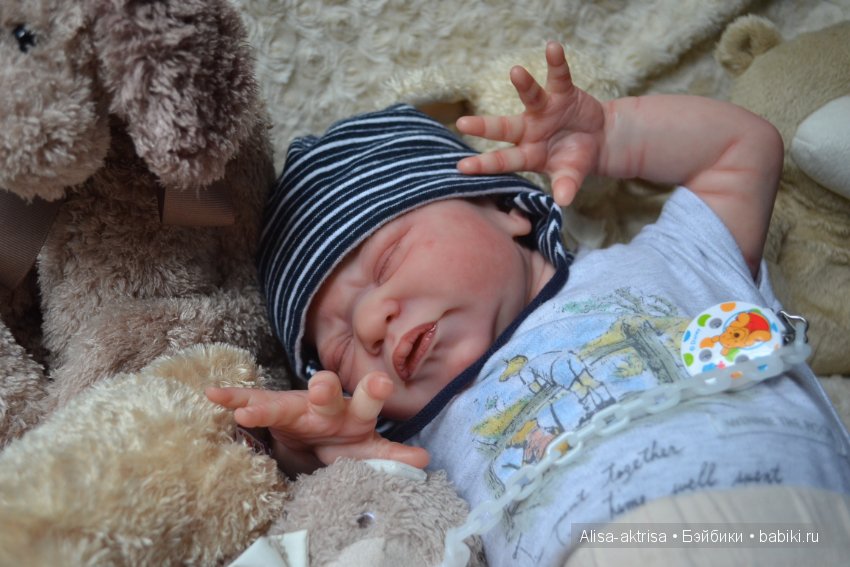 Миракол переоделся в мальчика. Кукла реборн Анны Морозовой