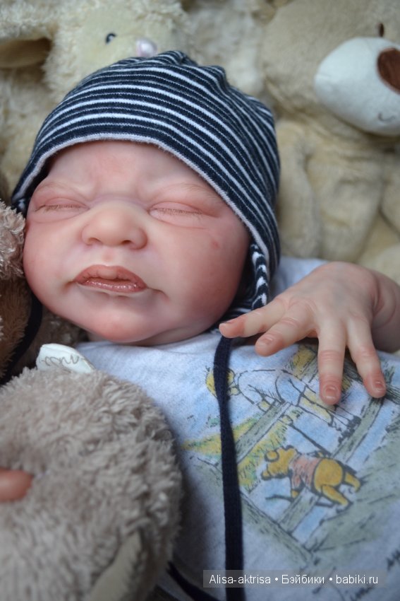 Миракол переоделся в мальчика. Кукла реборн Анны Морозовой