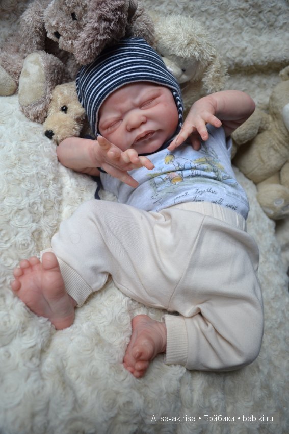 Миракол переоделся в мальчика. Кукла реборн Анны Морозовой