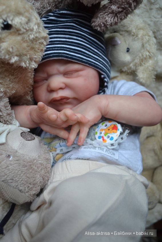 Миракол переоделся в мальчика. Кукла реборн Анны Морозовой